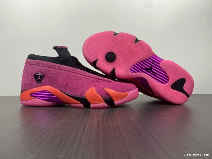 14 Jordan Pink Low Shocking (W) DH4121-600 Retro 0811